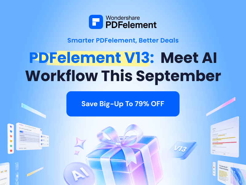 Save up to 79% on PDFelement V13