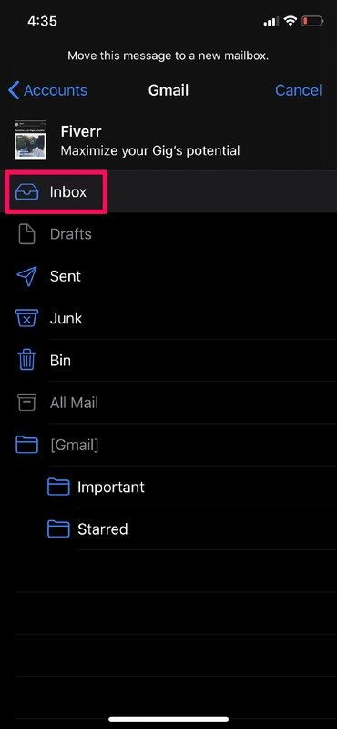 how do I retrieve deleted email on my iphone for ios 14