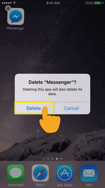 how do I make sure my messenger app works properly on ios 14