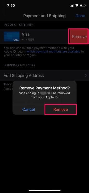 change your apple id payment method on ios 14