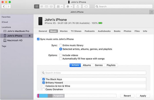 transfer files from iphone on ios 14 to mac