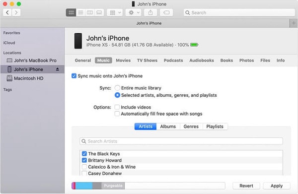 передача файлов с iphone на ios 14 на mac