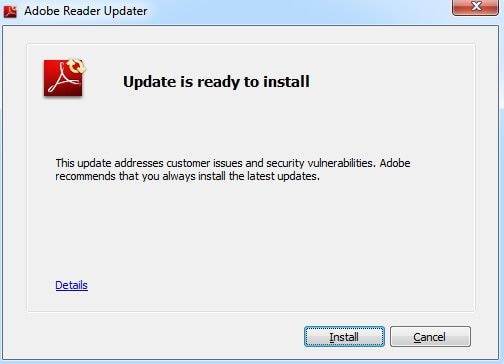 adobe reader update macos 10.14