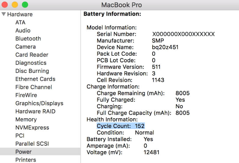 batterie de macbook s'épuise rapidement sur macos 10.14
