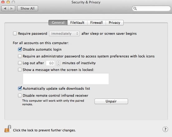 best macos.14 security settings