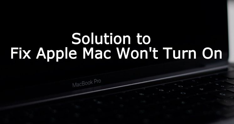 arreglar el arranque de mi MacBook Pro a una pantalla negra en macOS 10.15