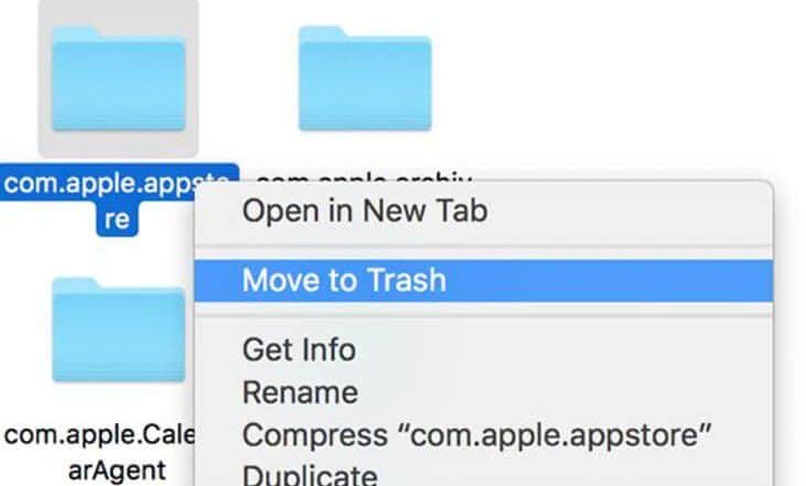 clear cache files macos 10 15