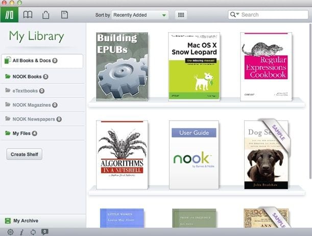 Nook for MacOS 10.15