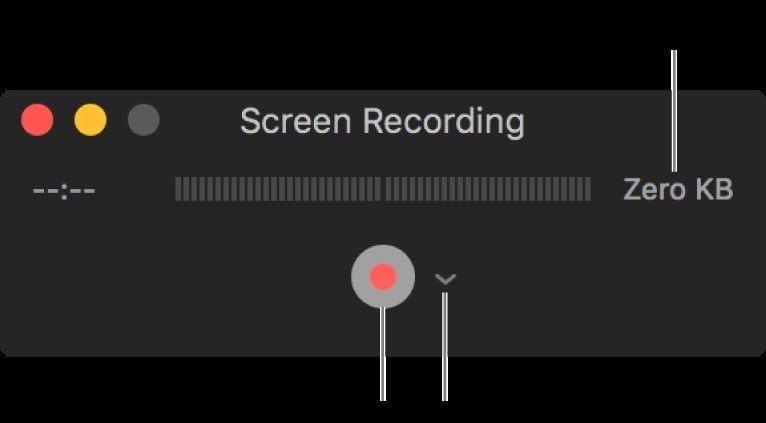 quicktime start screen recording