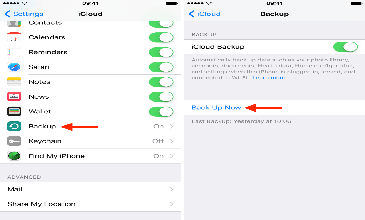 back up iphone data before ios 13 update