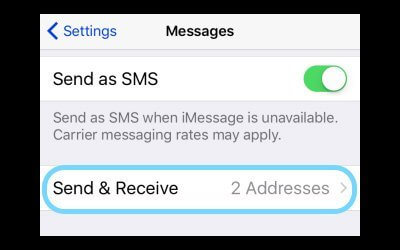fix imessage issue