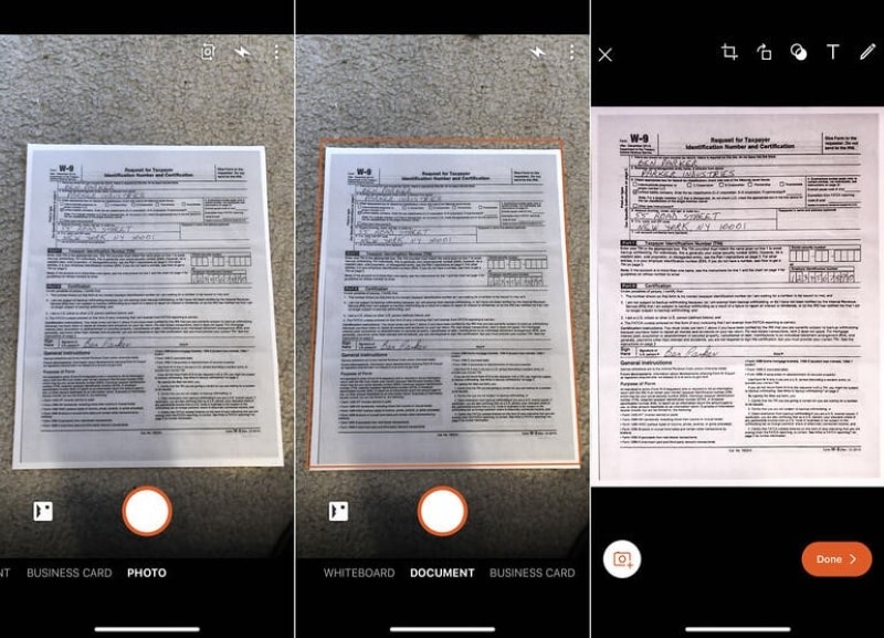 microsoft office lens camera design