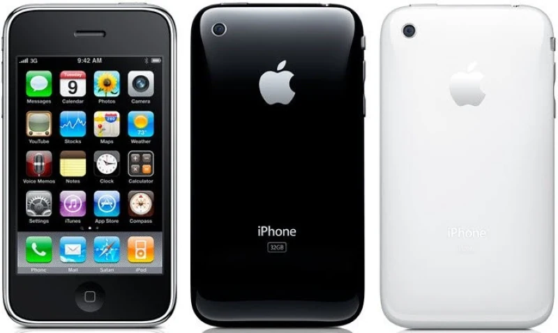 design do modelo de iphone 3gs