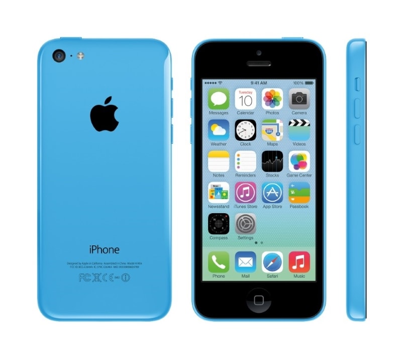 iphone 5c color azul