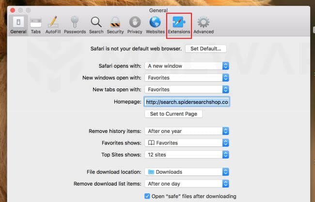 get rid of weknow.ac on macos 10.15