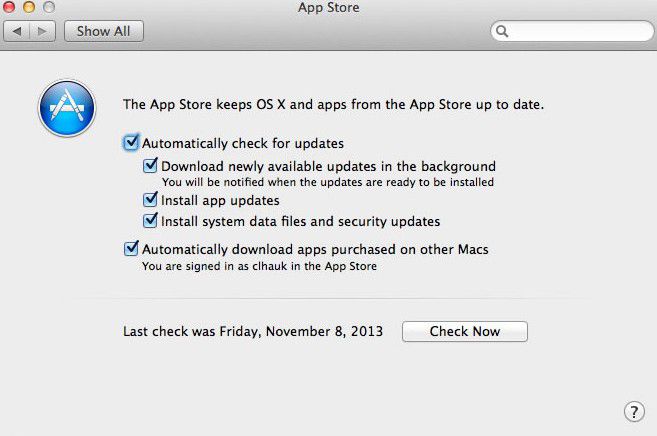 fix macos 11 update alert not showing on app store