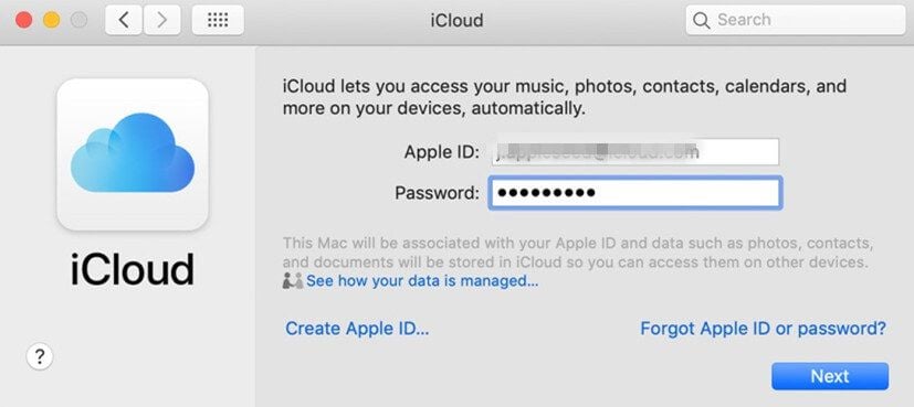 apple id signing in