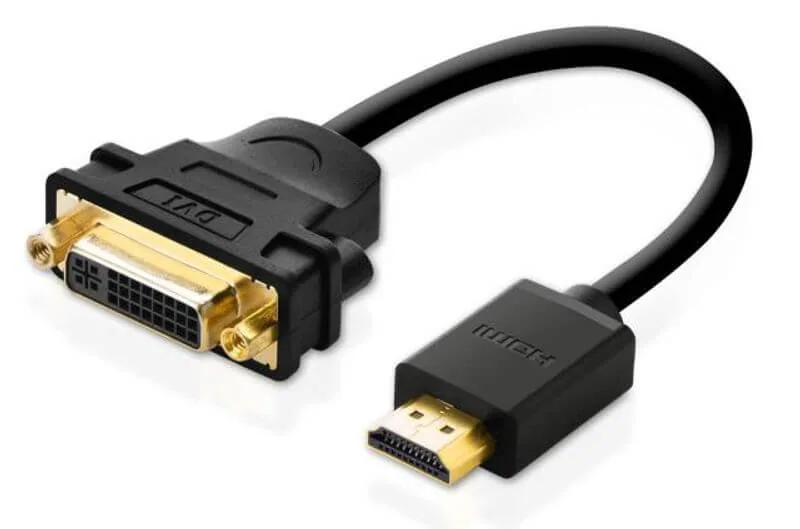 hdmi a adaptador dvi