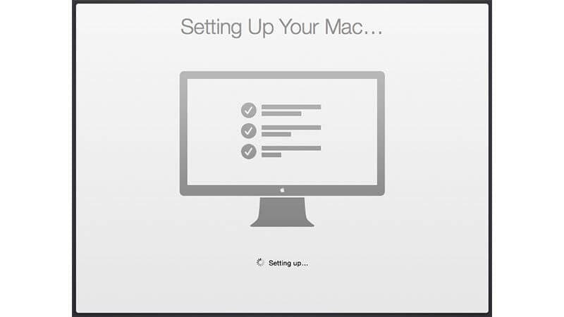 setting up mac