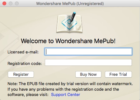 register mepub for mac