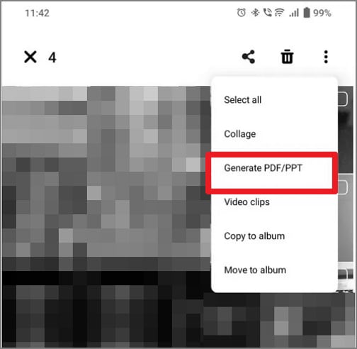 combine images to pdf android