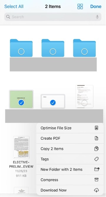 create pdf button files app