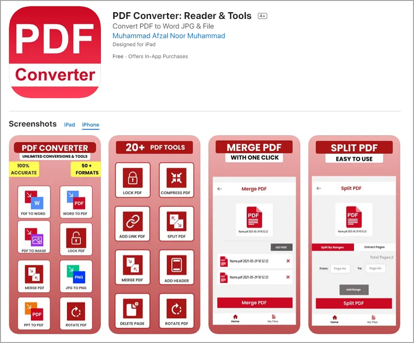 PDF Converter: Reader & Tools
