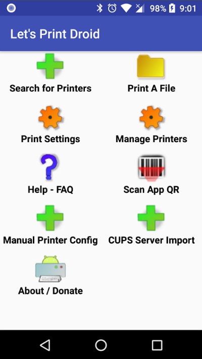 android pdf printer