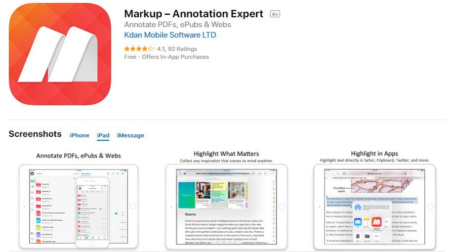 neu annotate pdf ipad