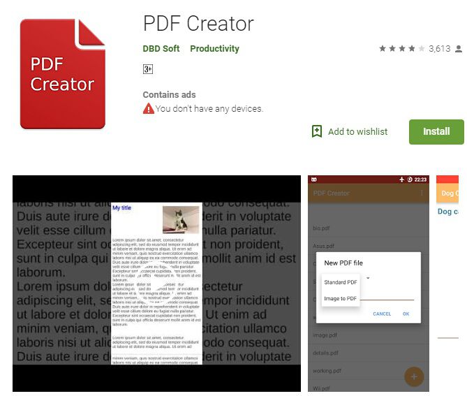 best pdf maker android