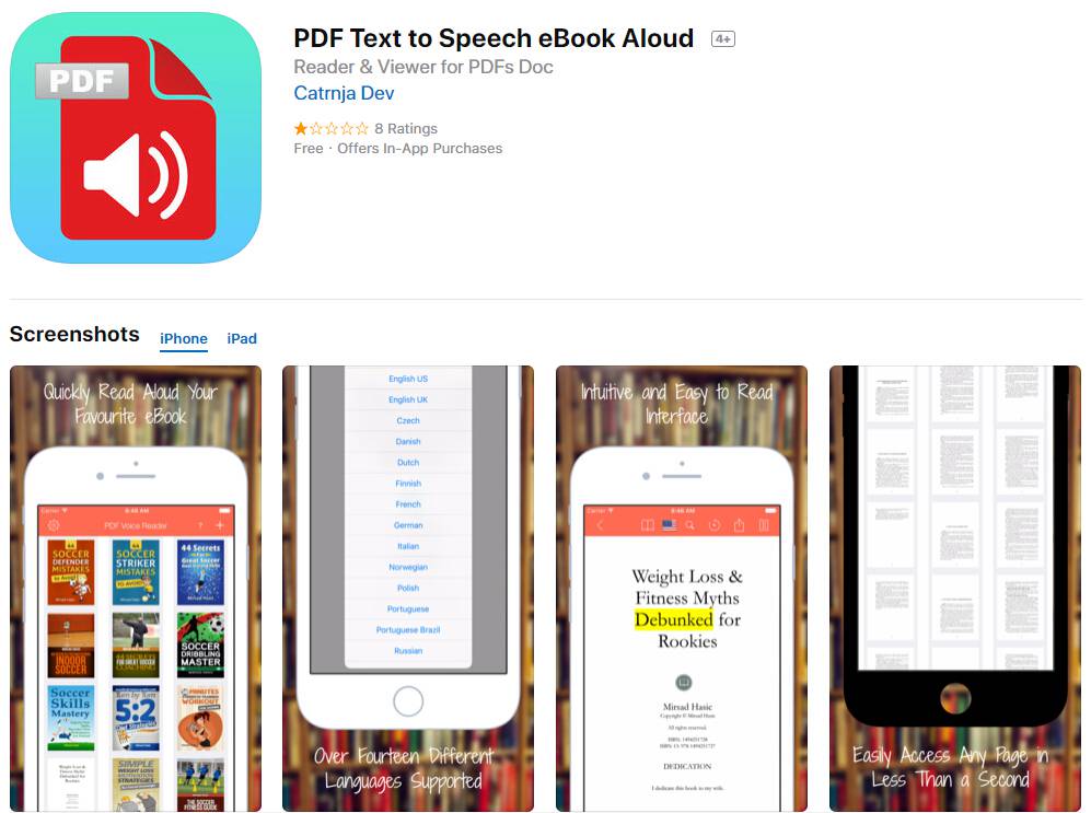 how to read pdf files on iphone