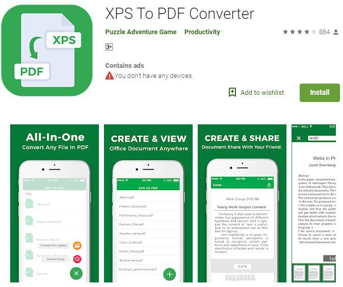 excel zu pdf converter für android