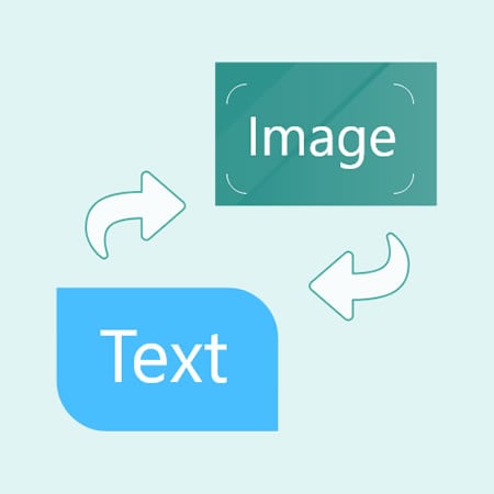 image to text conversion graphics