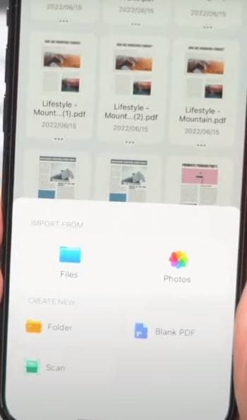 scan documents on iphone
