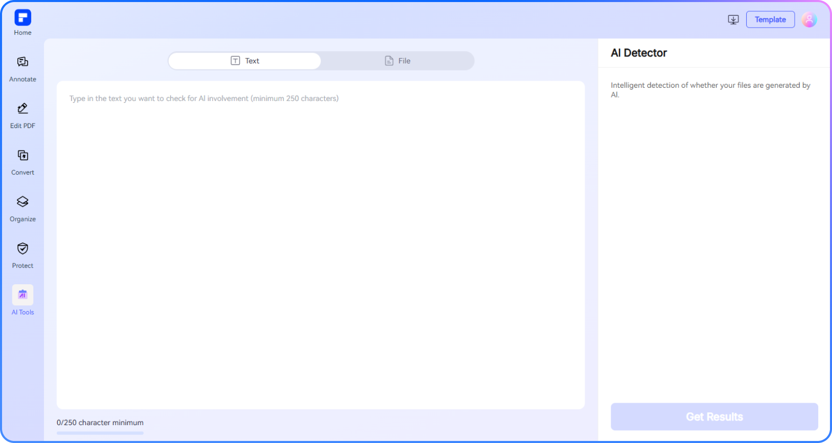 detect ai text