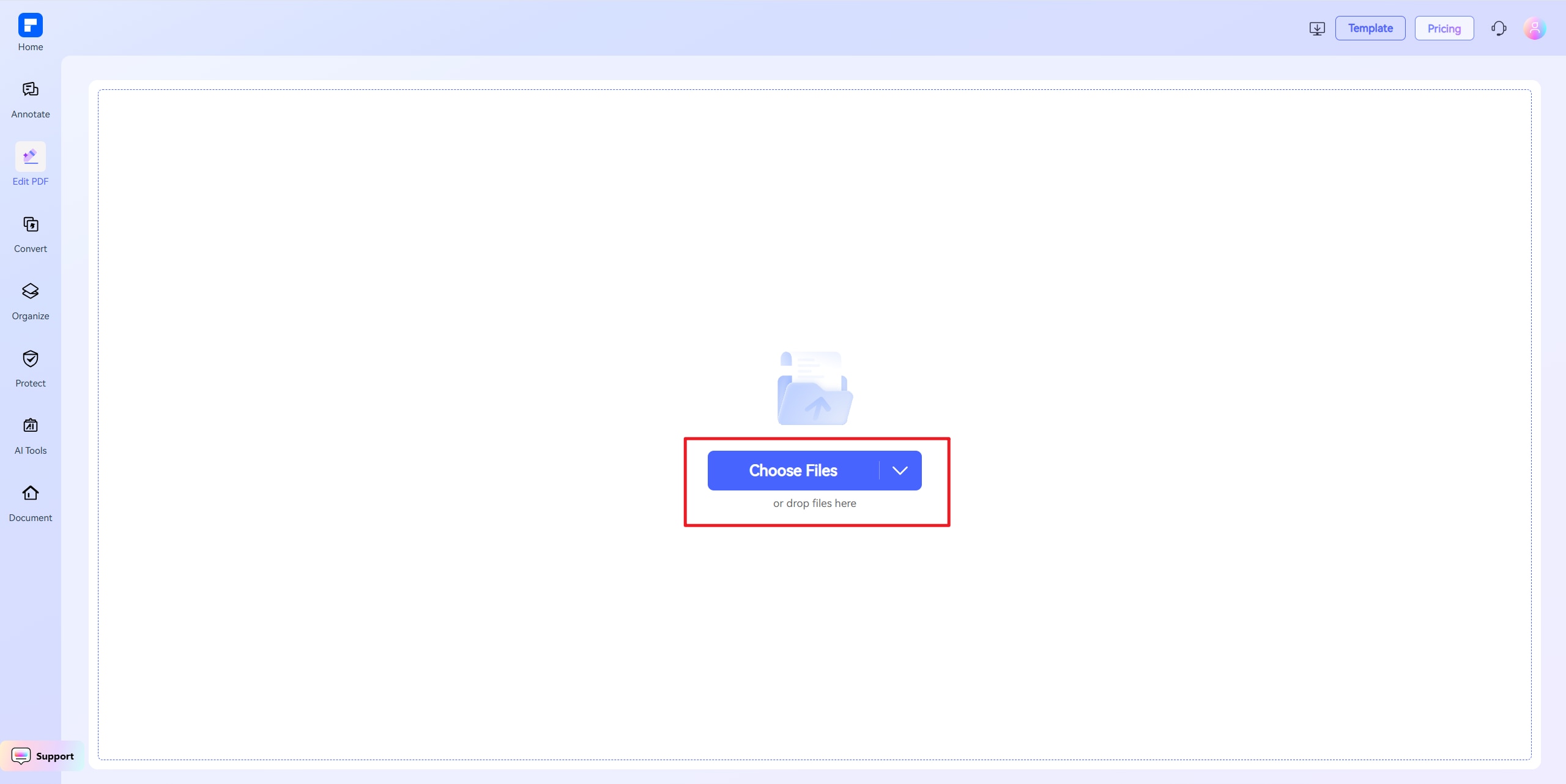 annotate pdf step 1