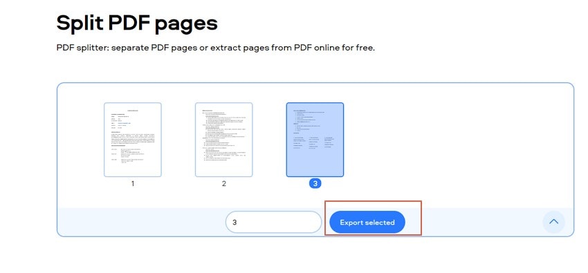 how to separate a pdf into multiple files