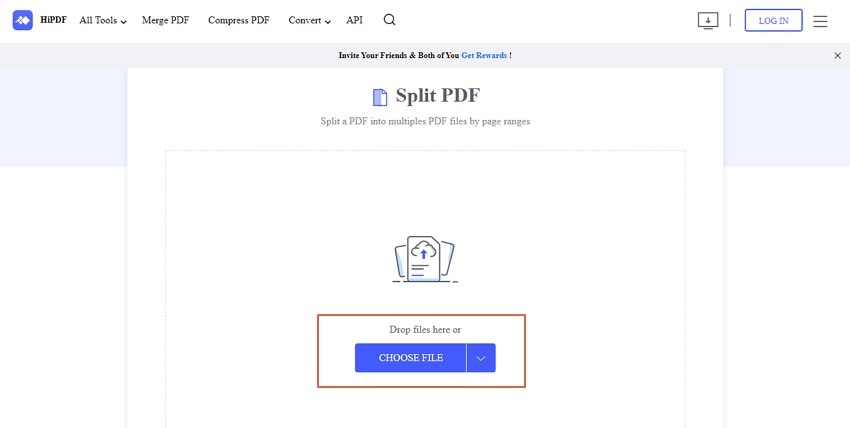 hipdf-separate-pdf-page