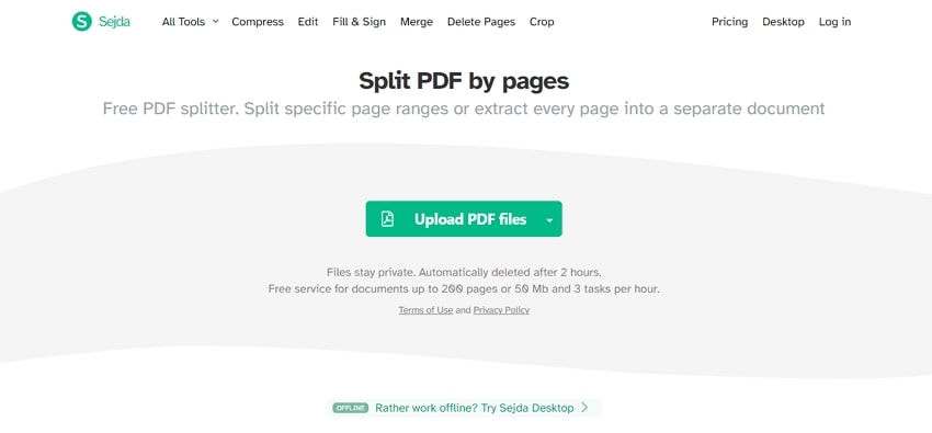 Split PDF  Separate PDF pages with PDF Cutter online