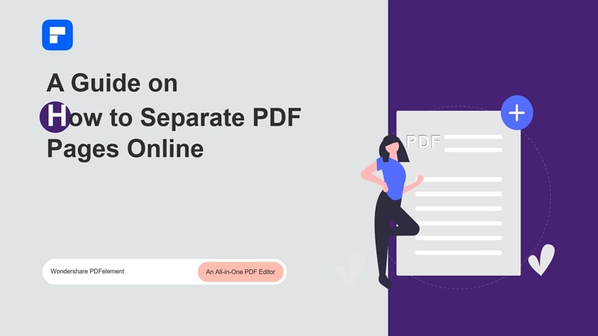 separate pdf pages online