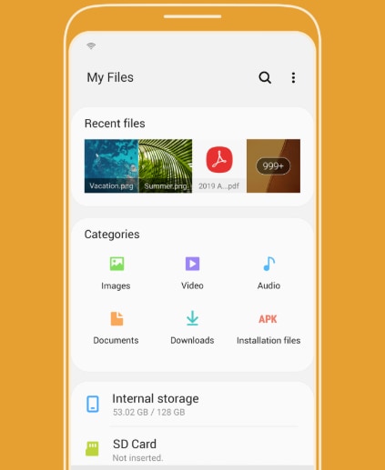 find pdf files on android