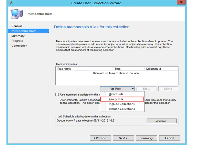 Distribuzione del software sccm