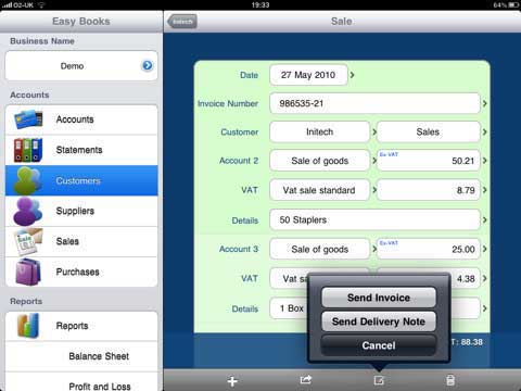 mobile invoicing app