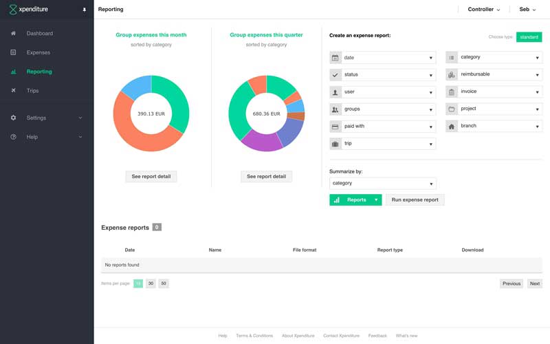 expense report software for mac