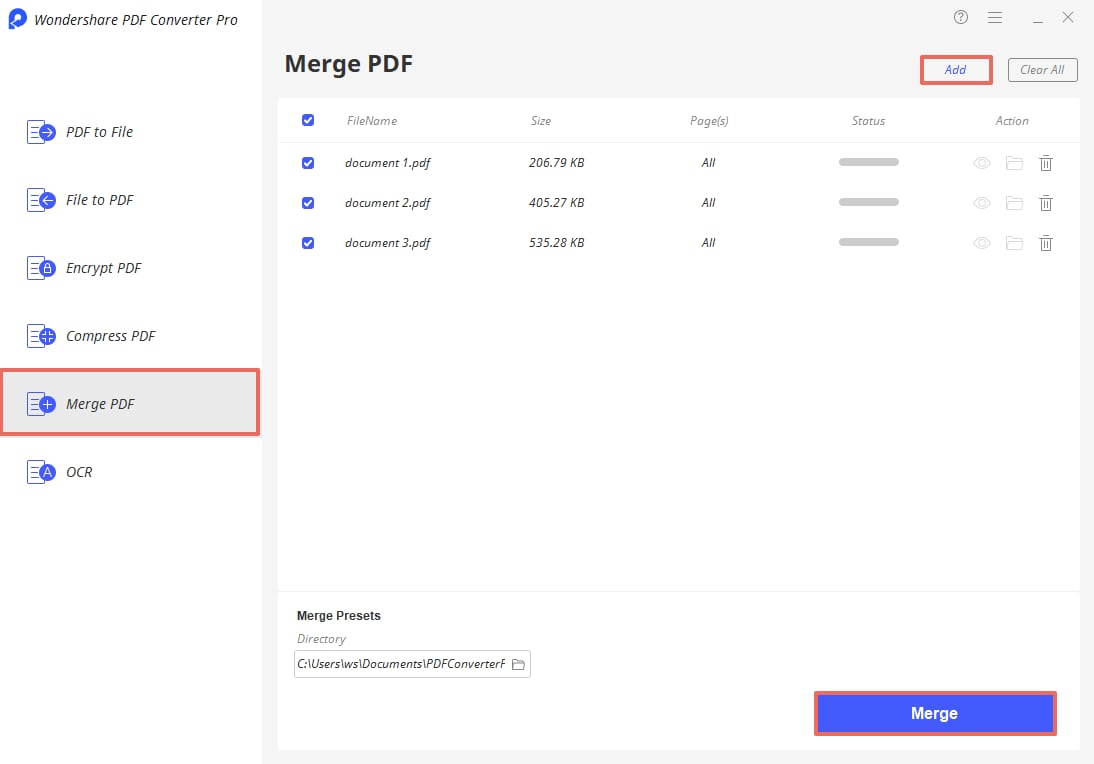 pdf converter pro merge into pdf