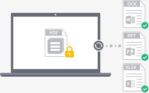 Convert Protected PDF
