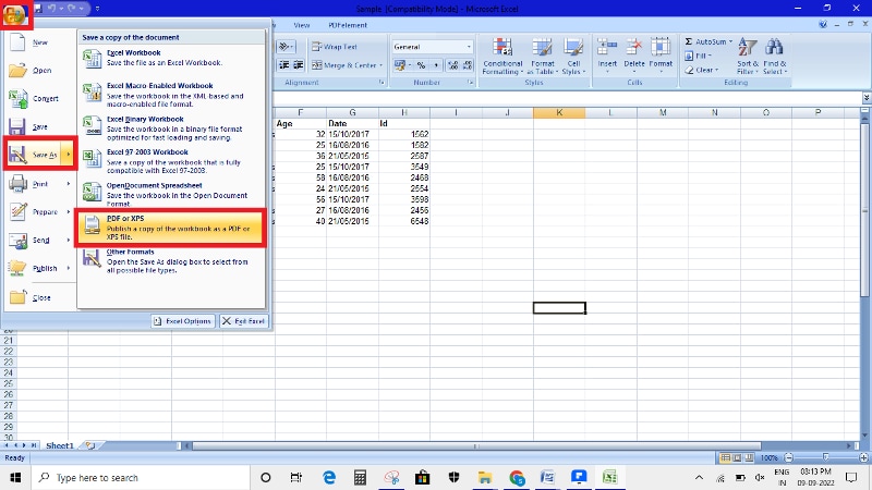 Export Excel Doc as PDF Files by Excel