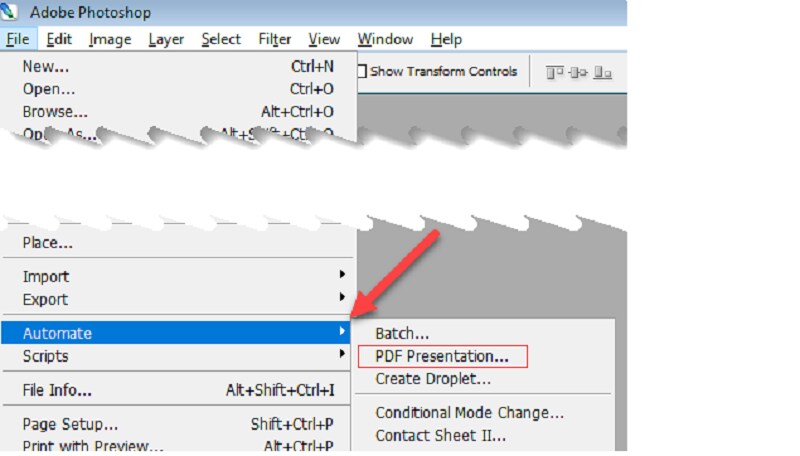 How To Make A Single Page Or Multi page PDF In Photoshop 