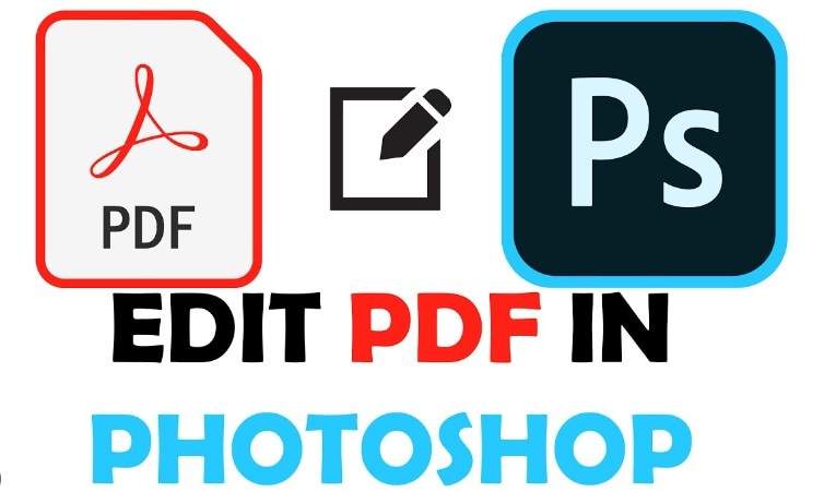 редактировать pdf в фотошопе