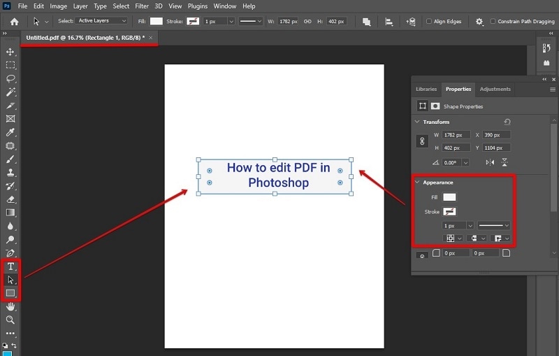 Как экспортировать редактируемый pdf-файл из фотошопа?